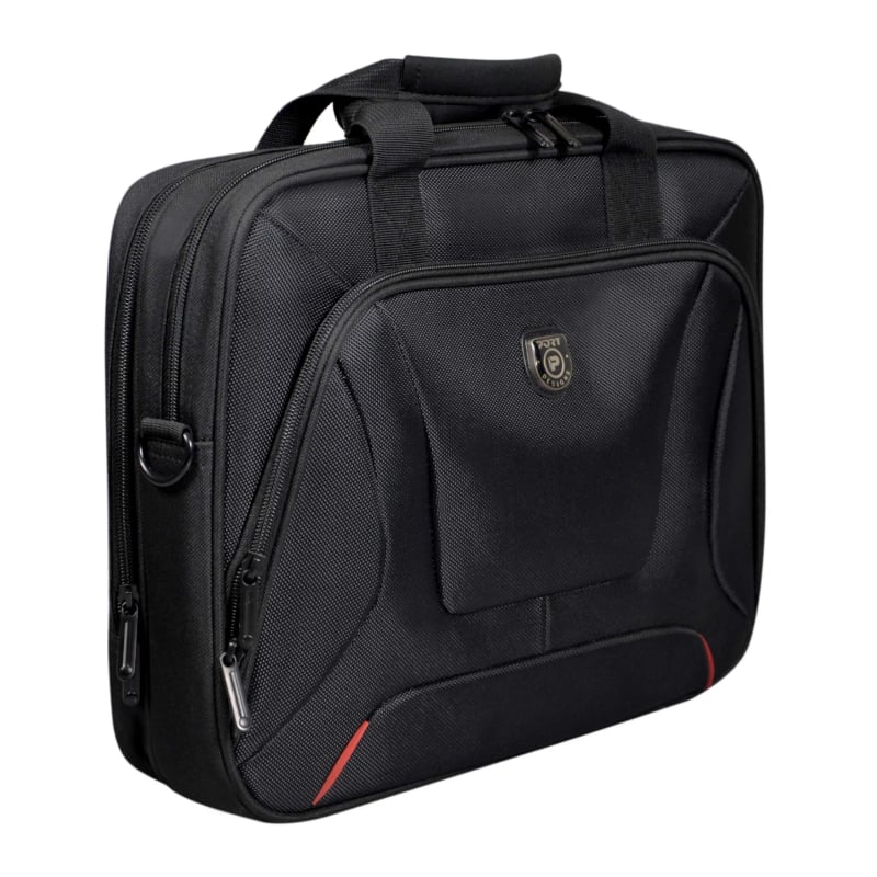 designed to transport your laptop. This toploading bag means that your laptop is inserted from the top of the bag. This model has an extra compartment