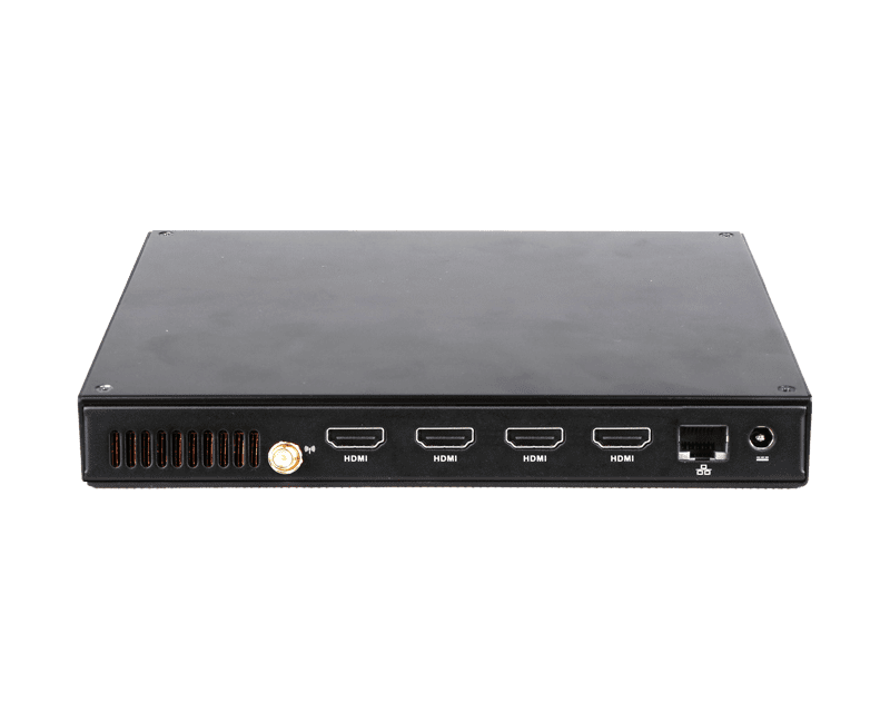 that can output to displays at resolutions of up to 4k. This device has multiple ports for further compatibility and expansion as well as a Mini-PCIe slot for communication adapters.